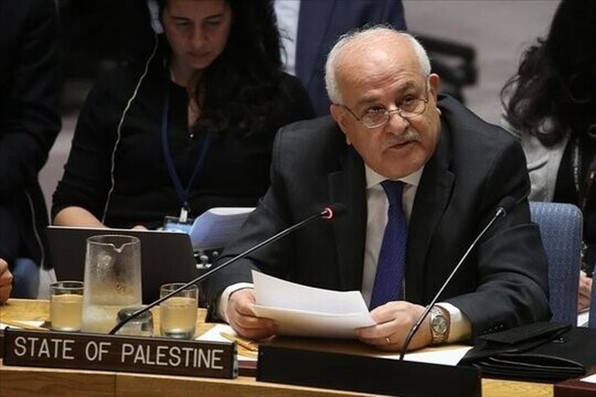 نماینده تشکیلات خودگردان فلسطین در سازمان ملل، غزه را قلب تپنده فلسطین توصیف کرد و گفت اسرائیل قصد دارد غزه را از کرانه باختری جدا کند.