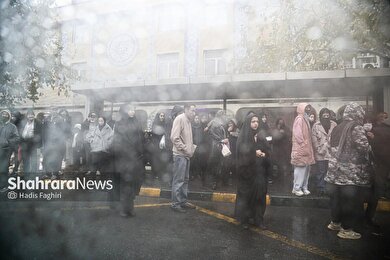 گزارش تصویری | بارش پاییزی باران در مشهد (۱۲ آذر ۱۴۰۴)