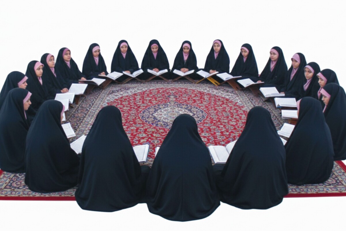 قد کشیدن با آیات | روایت هیئتی دخترانه که از دل یک خانه کوچک تا مسجد محله رشد کرد