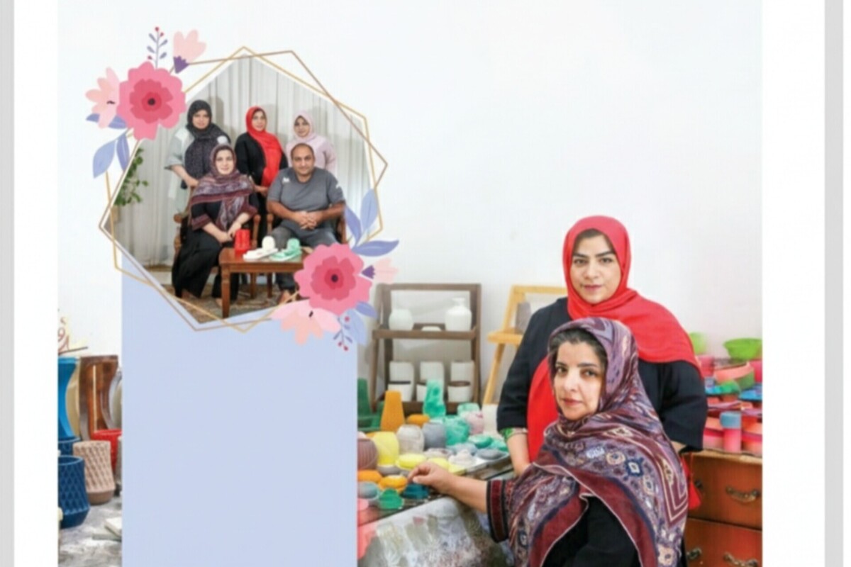 خانواده «پهلوانی» با گذراندن دوره‌های آنلاین، کارگاه خانگی تولید سنگ‌های مصنوعی راه انداخته‌اند؛ کاری که امروز، هم منبع درآمد است و هم روایتگر تلاش یک خانواده برای ساخت آینده‌ای بهتر.