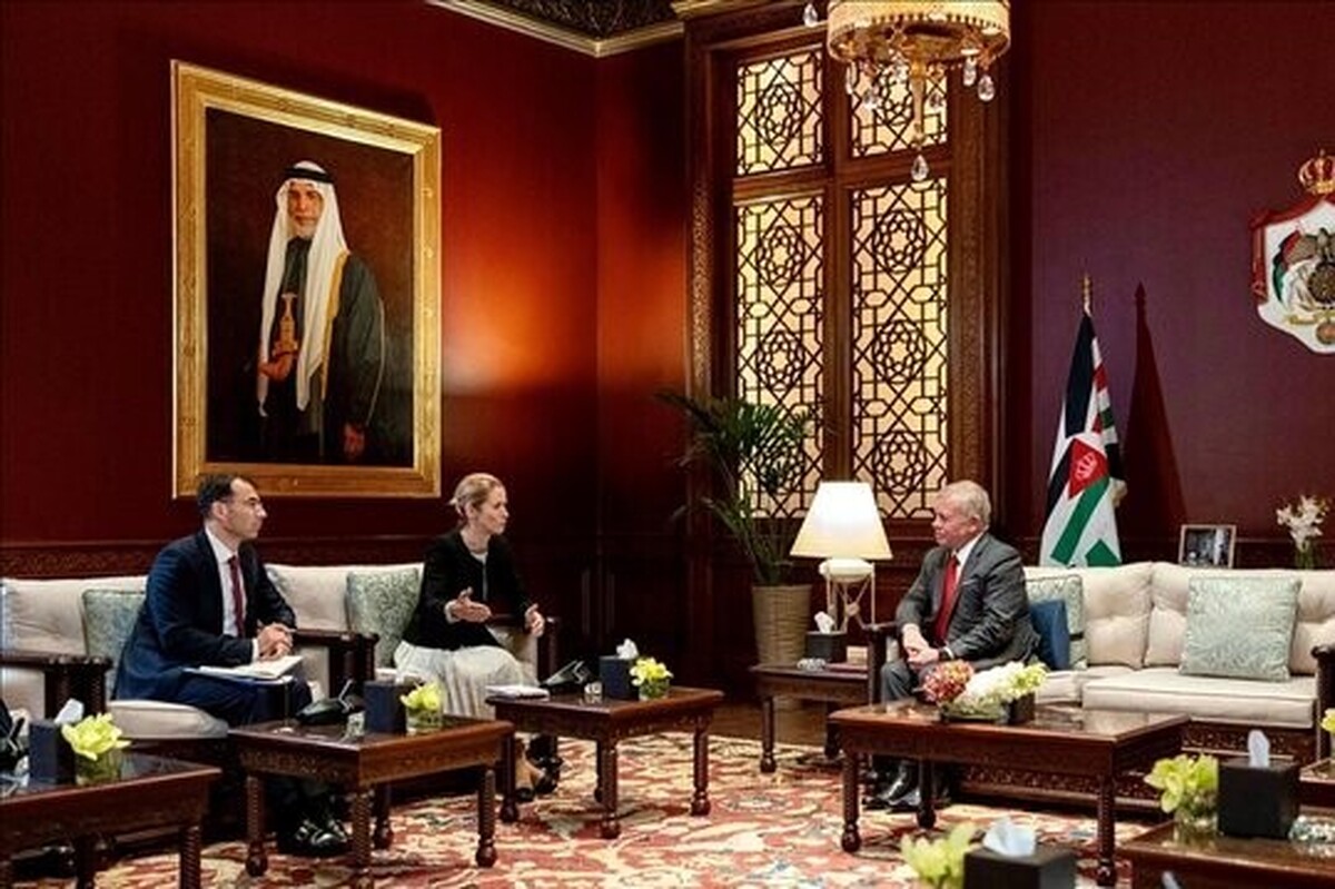 پادشاه اردن و مسئول سیاست خارجی اتحادیه اروپا در امان دیدار و درباره اوضاع نوار غزه گفت‌و‌گو کردند.