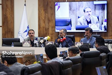 گزارش تصویری | نشست خبری دکتر محسن مرادی، رئیس دانشگاه آزاد اسلامی خراسان رضوی (۱۷ آذر ۱۴۰۴)