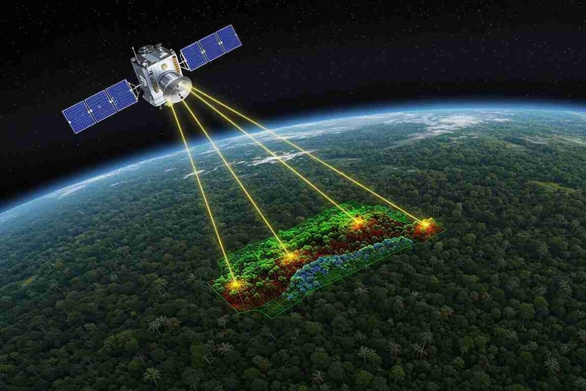 در آتش‌سوزی اخیر جنگل‌های هیرکانی، تصاویر ماهواره‌ای ایرانی و اروپایی برای پایش لحظه‌ای و کمک به مهار سریع‌تر حریق به کار گرفته شد.