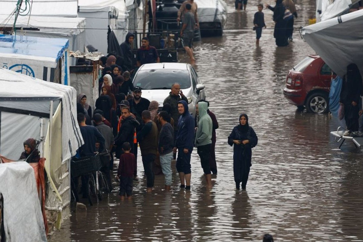 هشدار درباره ۲۸۸هزار خانواده بی‌سرپناه در شرایط نامناسب جوی غزه