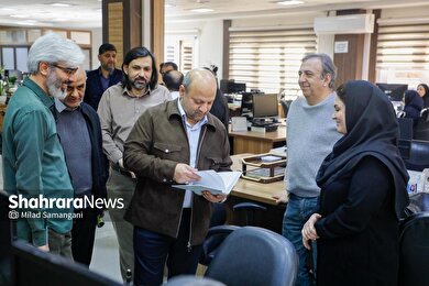 گزارش تصویری | بازدید معاون رسانه‌ای و تبلیغات وزارت فرهنگ و ارشاد اسلامی از موسسه فرهنگی شهرآرا