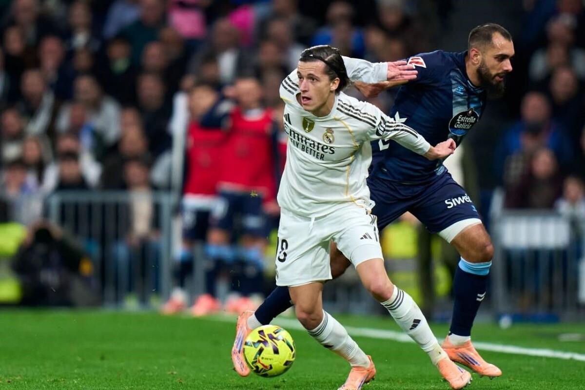 آلوارو کارراس، مدافعی که هم در دفاع مطمئن است و هم در حمله موثر، بی‌آنکه فشار برنابئو کوچک‌ترین اثری بر کیفیتش بگذارد.