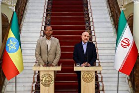 نشست خبری مشترک قالیباف و همتای اتیوپیایی برگزار شد