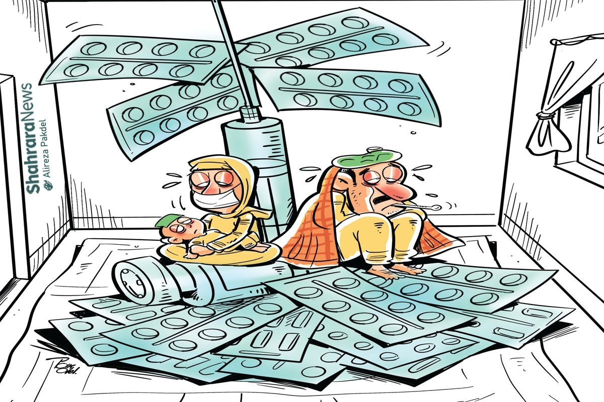 می‌گوید سرش یک تُن وزن دارد، چشم‌هایش درحال بیرون زدن از حدقه است، نفسش بالا نمی‌آید و سرفه امانش را بریده‌است. دست‌کم هر دوماه یک‌بار این شرایط را تجربه می‌کند. پزشک علت آن را عود سینوزیت‌هایش می‌داند.