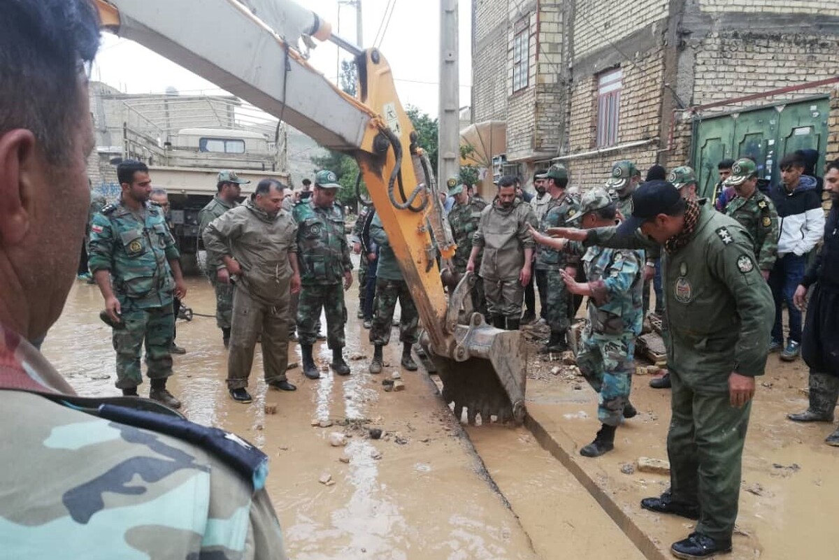 آماده‌باش ارتش برای کمک به ستاد بحران در آستانه ورود موج سرما و بارش برف به کشور