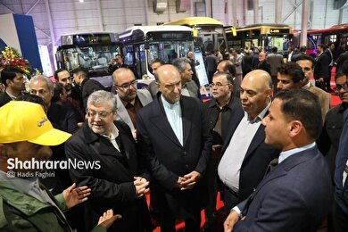 گزارش تصویری | افتتاحیه سیزدهمین نمایشگاه تخصصی مدیریت شهری، خدمات شهری، حمل‌ونقل و ترافیک شهری در مشهد