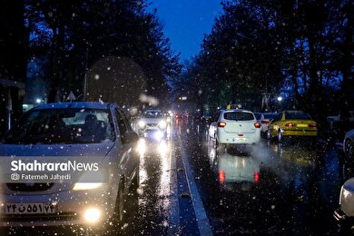 گزارش تصویری | بارش نخستین برف پاییزی در مشهد