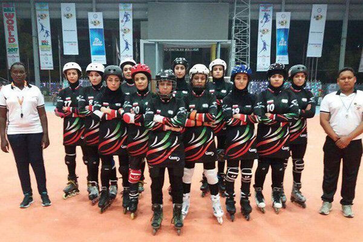 کسب مقام سوم توسط تیم ملی اسکیت رولبال بانوان ایران در رقابت‌های جام جهانی