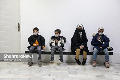 گزارش تصویری | بیمارستان دکتر شیخ مشهد در موج جدید آنفلوآنزا