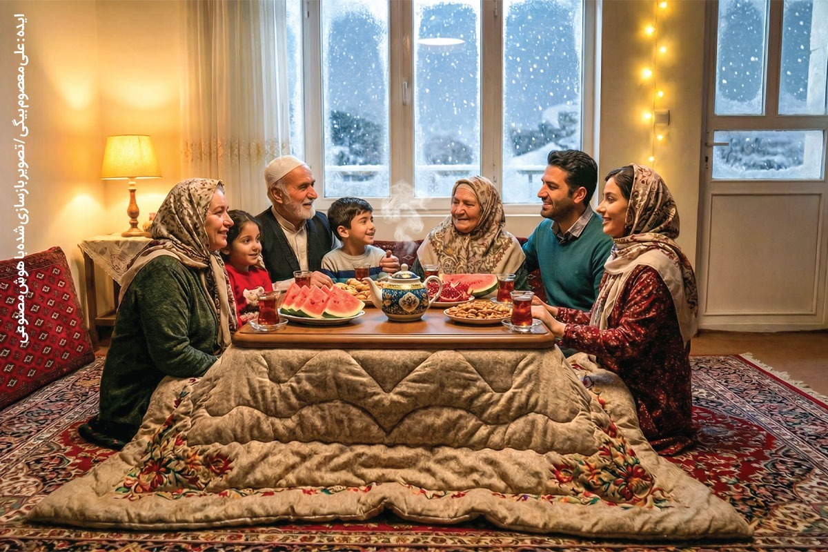 ۱۰ پیشنهاد برای اینکه شب یلدا بیش از همیشه برایمان خاطره‌ساز شود | شب چله و شعر و شب‌چره