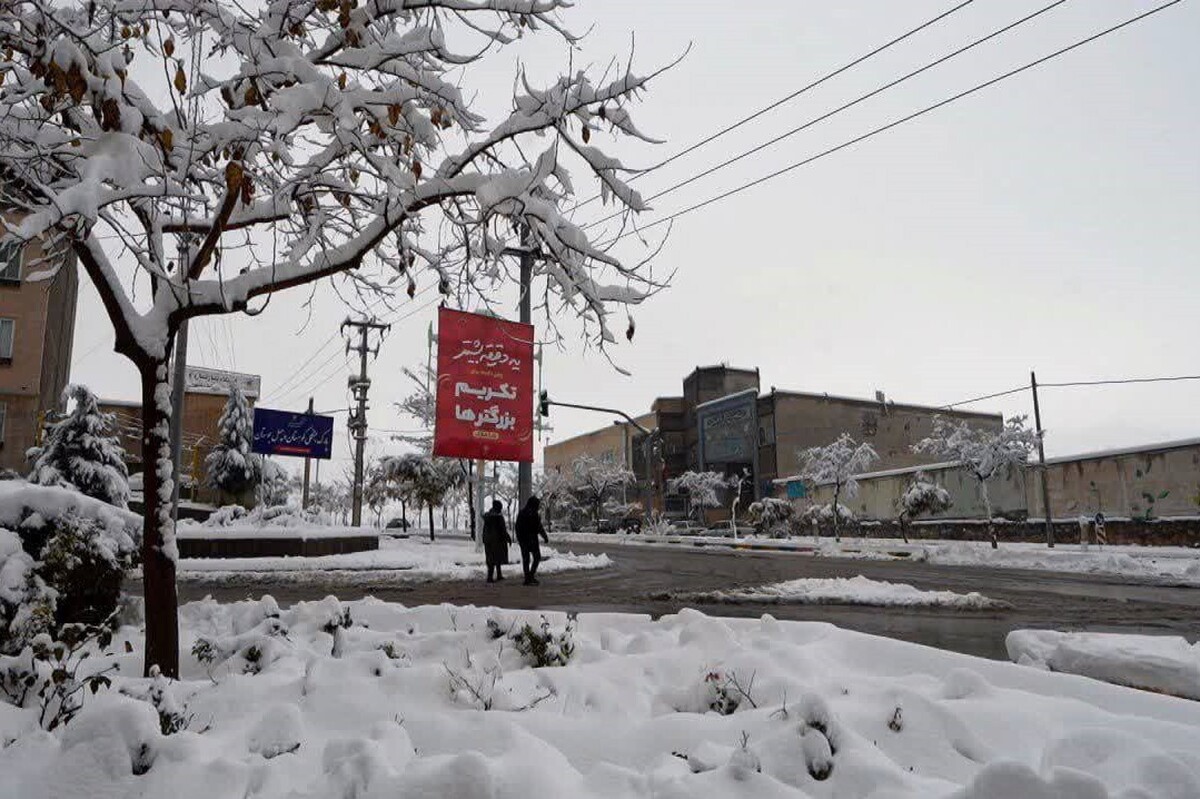 اکران فرهنگی متفاوت به&zwnj;مناسبت شب یلدا در مشهد | شهر برفی با شعار یلدایی