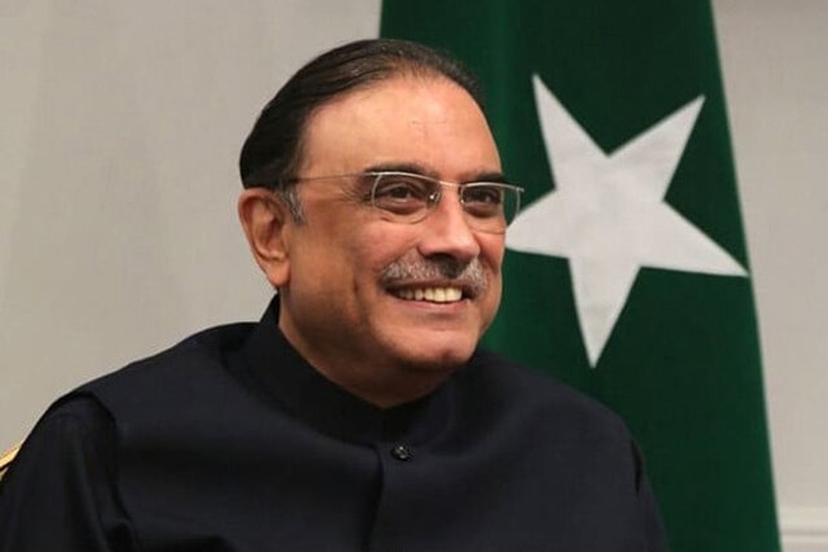 پیام دوستی رئیس‌جمهور پاکستان از فراز آسمان ایران