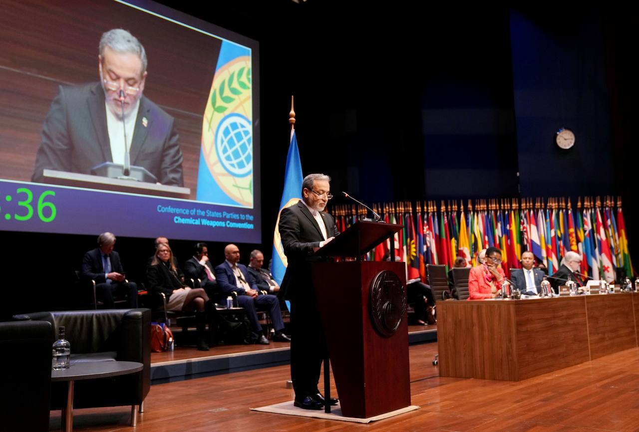 عراقچی در لاهه: زورگویی نظامی جای قانون را گرفته است عراقچی در لاهه: زورگویی نظامی جای قانون را گرفته است