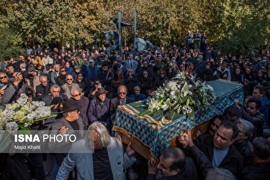 گزارش تصویری | مراسم تشییع پیکر هادی مرزبان