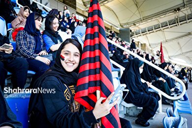گزارش تصویری | تماشاگران بانو در ورزشگاه امام رضا علیه السلام