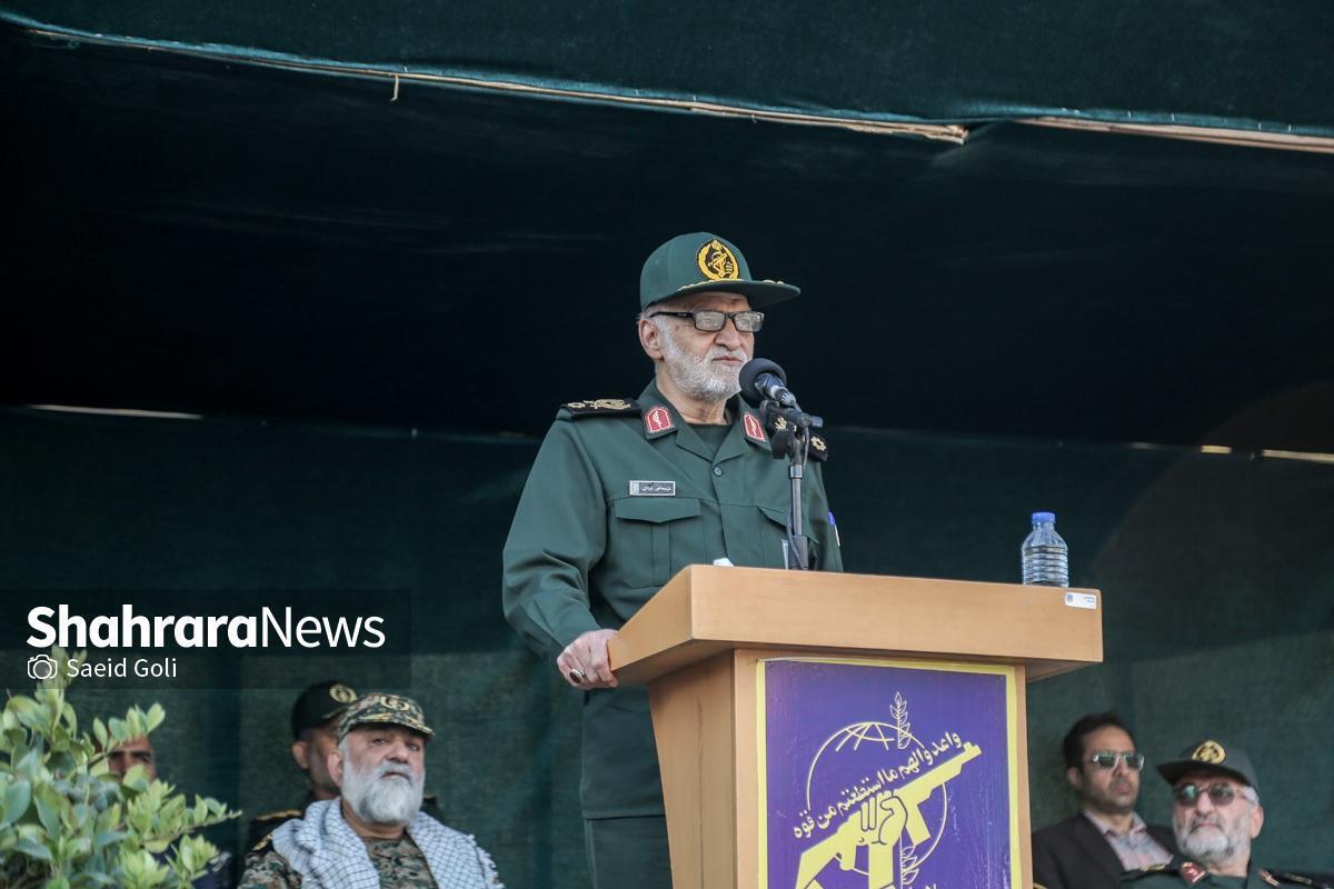 فرمانده سپاه امام رضا(ع) گفت: بسیج همواره در مسیر جهاد، به حرکت خود ادامه داده و رشد کرده است. بسیج هیچ‌گاه کانون و قلب میدان جهاد را ترک نکرده و نخواهد کرد.