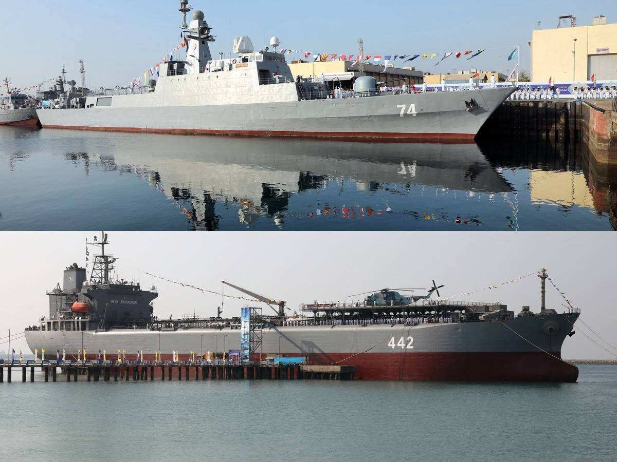 با فرمان فرمانده کل ارتش جمهوری اسلامی ایران، پایگاه شناوری جمهوری اسلامی ایران، «کردستان» به نیروی دریایی ارتش، ملحق و از ناوشکن جمهوری اسلامی ایران، «سهند» رونمایی شد.