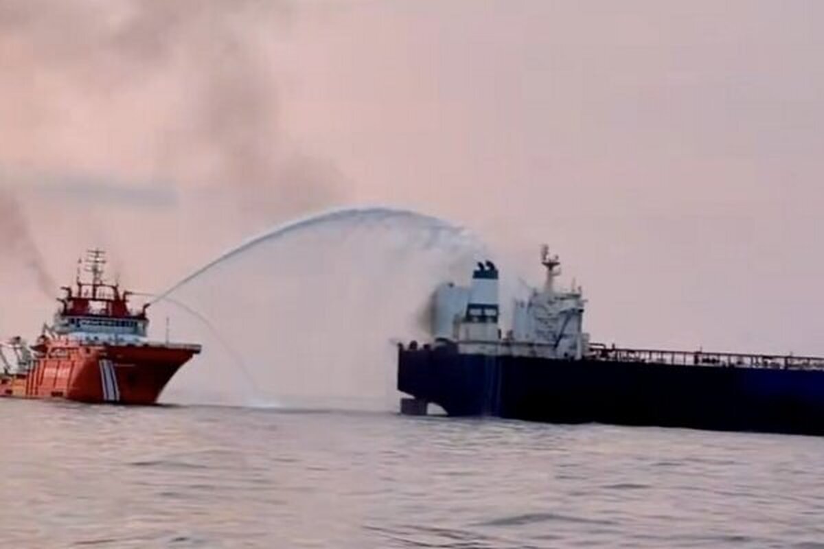 وزارت حمل و نقل ترکیه اعلام کرد که یک نفتکش که اواخر وقت دیروز در دریای سیاه هدف قرار گرفت، دوباره مورد حمله قرار گرفته است.