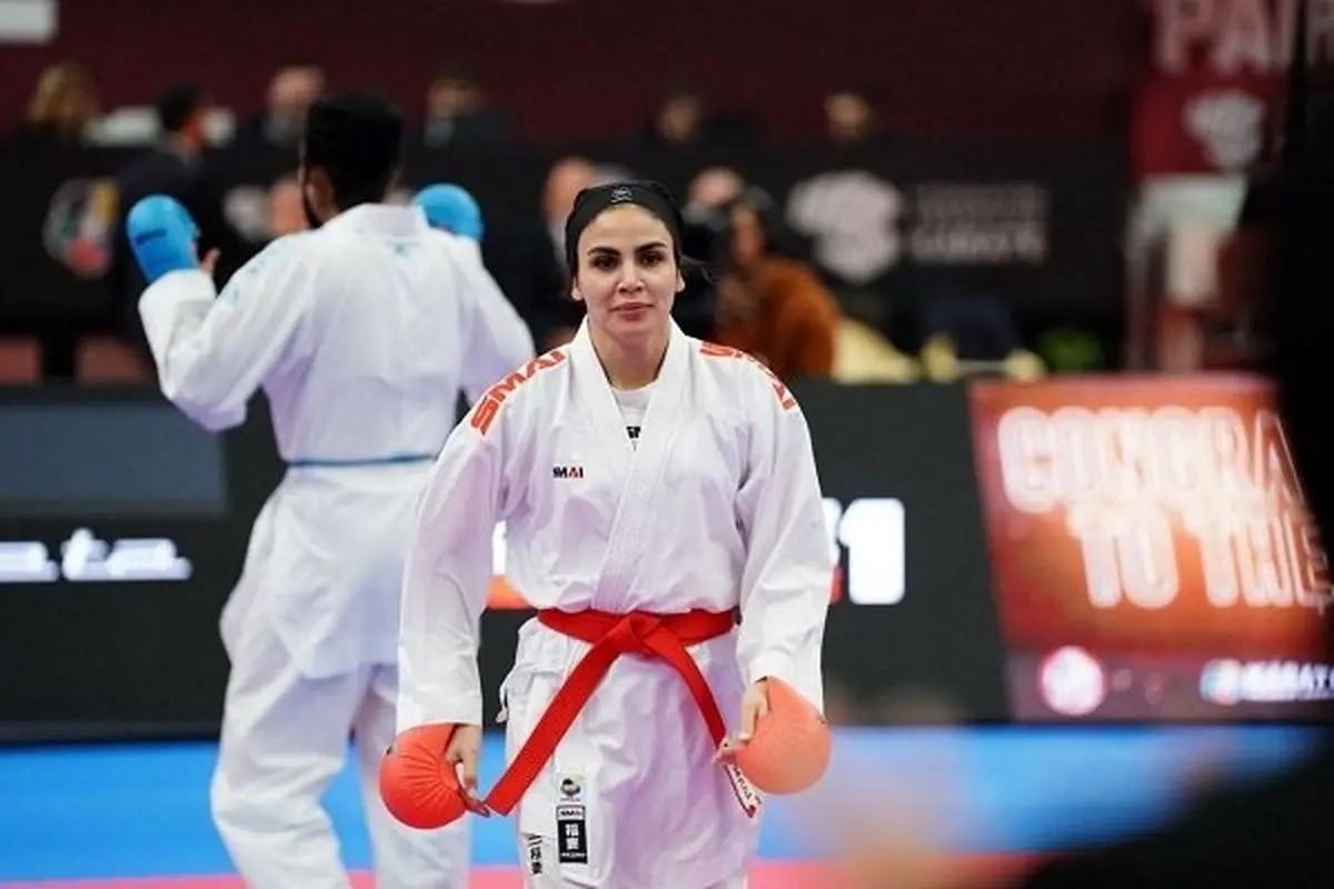 نماینده وزن ۵۰- کیلوگرم کاراته بانوان ایران به مدال برنز جهان دست یافت.