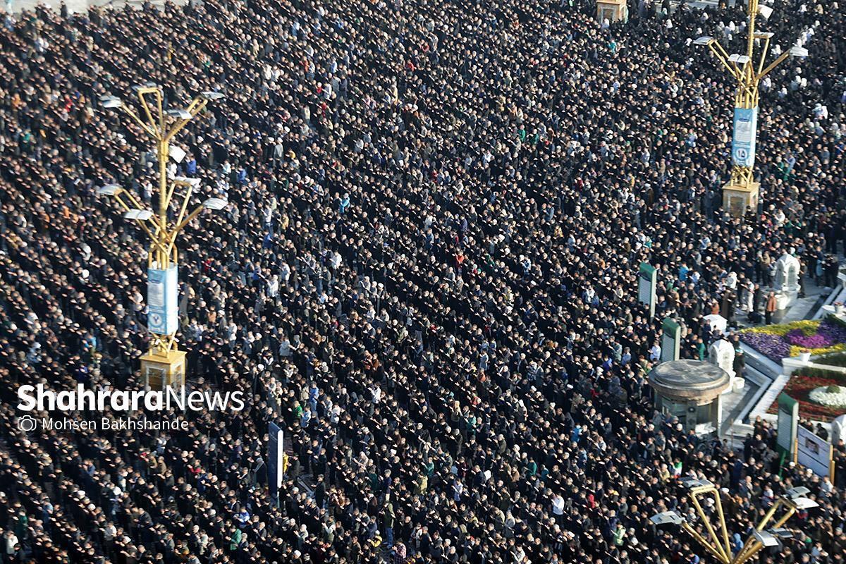 شرکت ۱۴۱ هزار نفر در نماز عید سعید فطر ۱۴۰۵ در حرم مطهر رضوی