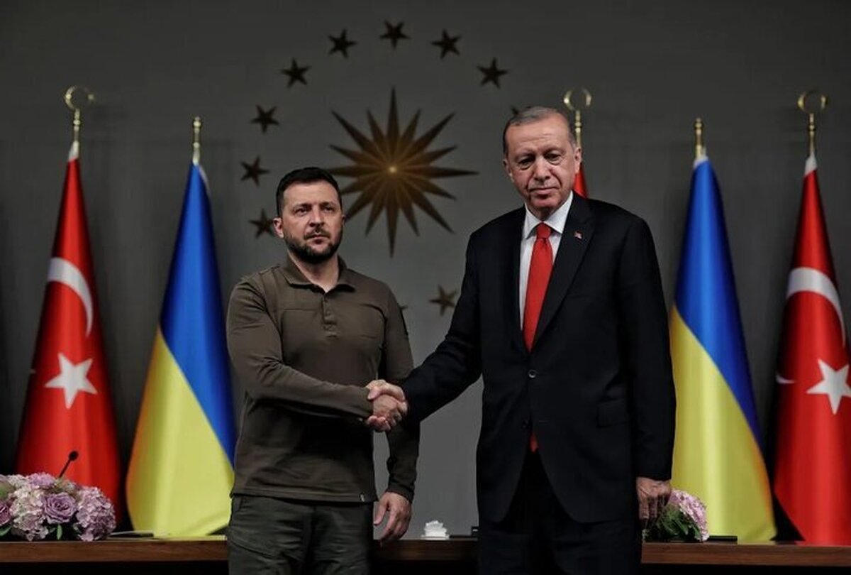 دیدار اردوغان و زلنسکی در ترکیه