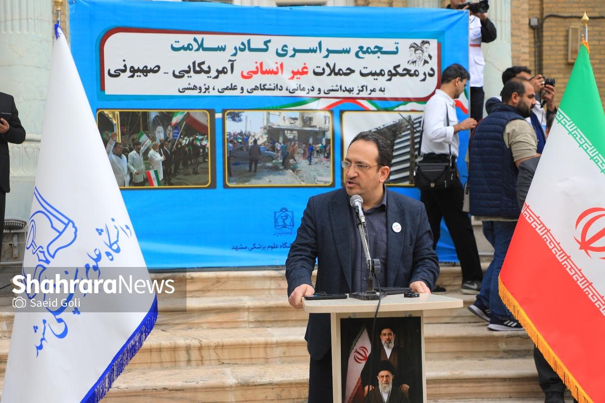 رئیس سازمان نظام پزشکی مشهد: جامعه پزشکی قدمی به عقب برنخواهد داشت