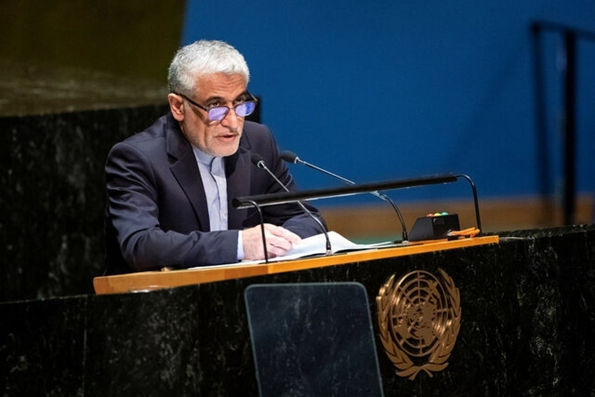 نماینده دائم ایران نزد سازمان ملل درباره اعتراف آمریکا به تسلیح گروه‌های معاند، به گوترش نامه نوشت