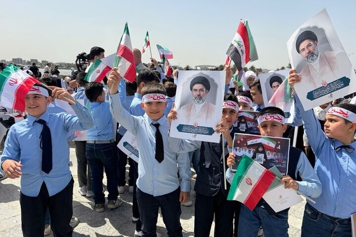 گرامیداشت شهدای میناب در مدارس ابتدایی بغداد