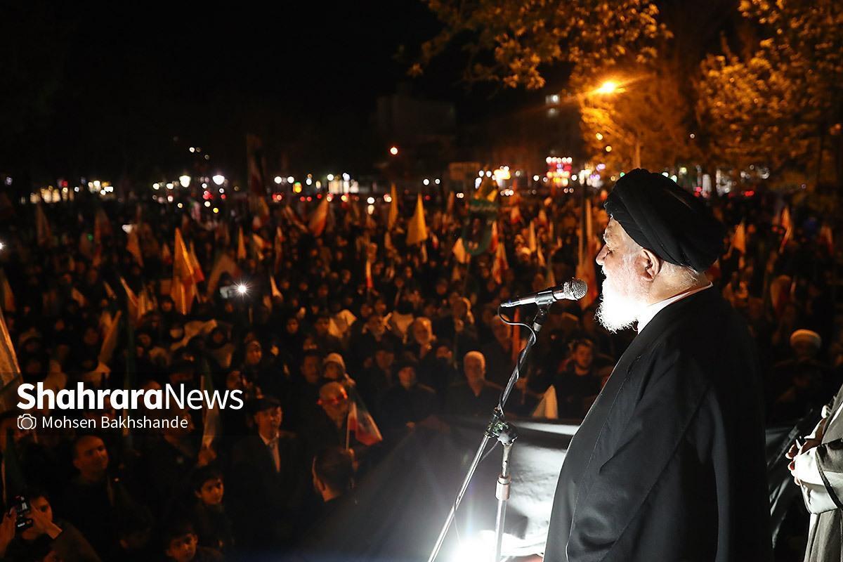 آیت&zwnj;الله علم&zwnj;الهدی: پیروزی ایران در دنیا ثبت شد+ فیلم