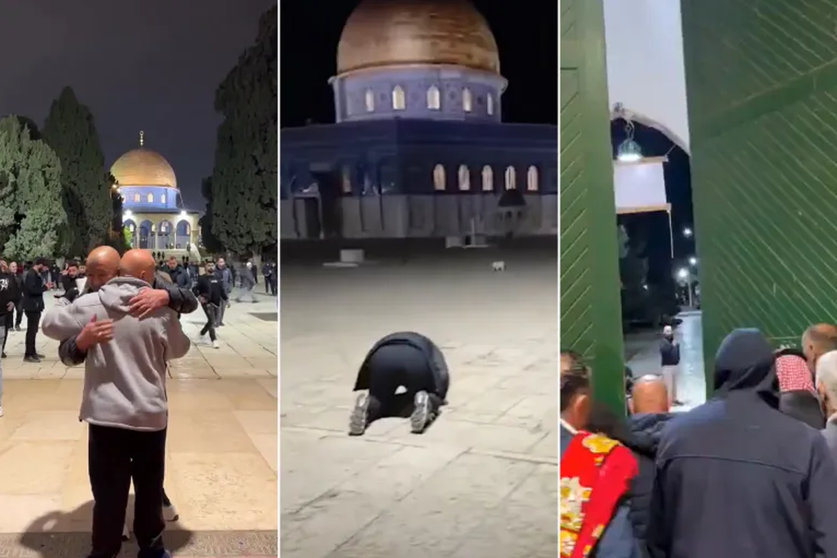 در&zwnj;های مسجدالاقصی پس از ۴۰ روز به روی نمازگزاران فلسطینی باز شد