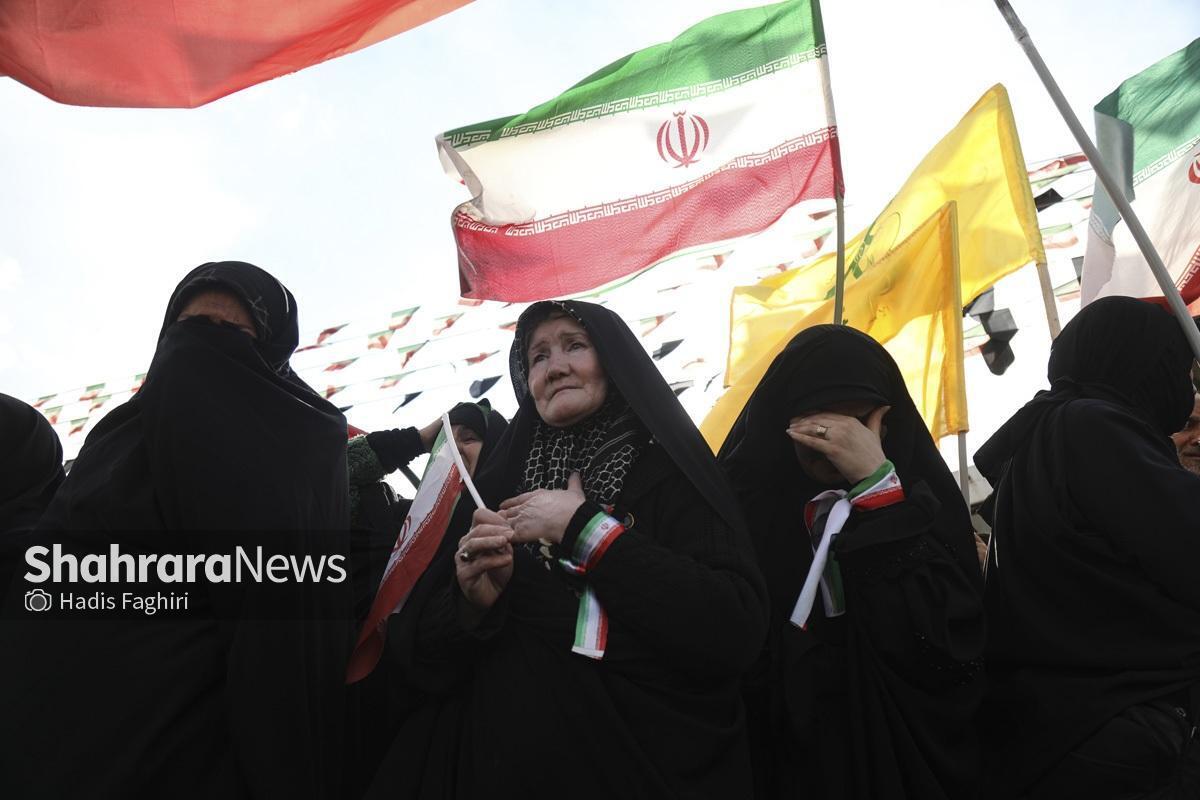تایم لپس اربعین رهبر شهید در تهران