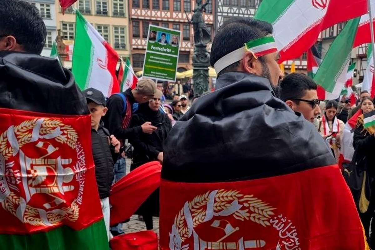 ویدئو | افغانستانی&zwnj;های مقیم فرانکفورت: ایران در قلب&zwnj;های ماست