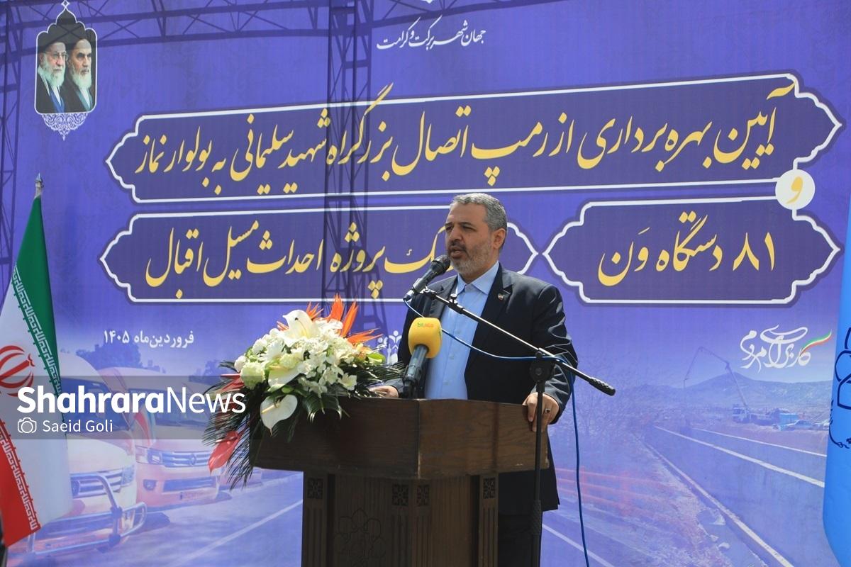 نایب رئیس کمیسیون عمران، حمل&zwnj;ونقل و ترافیک شورای اسلامی شهر مشهد: نگاه مدیریت شهری در این دوره، حل مسائل کلانِ شهر بوده است