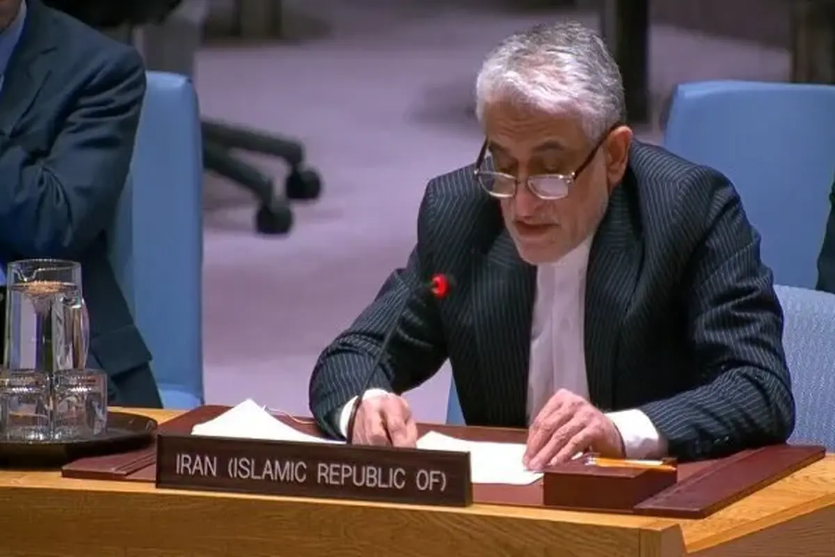 نماینده ایران در سازمان ملل: از هر تلاش دیپلماتیک برای خاتمه پایدار  جنگ استقبال می&zwnj;کنیم