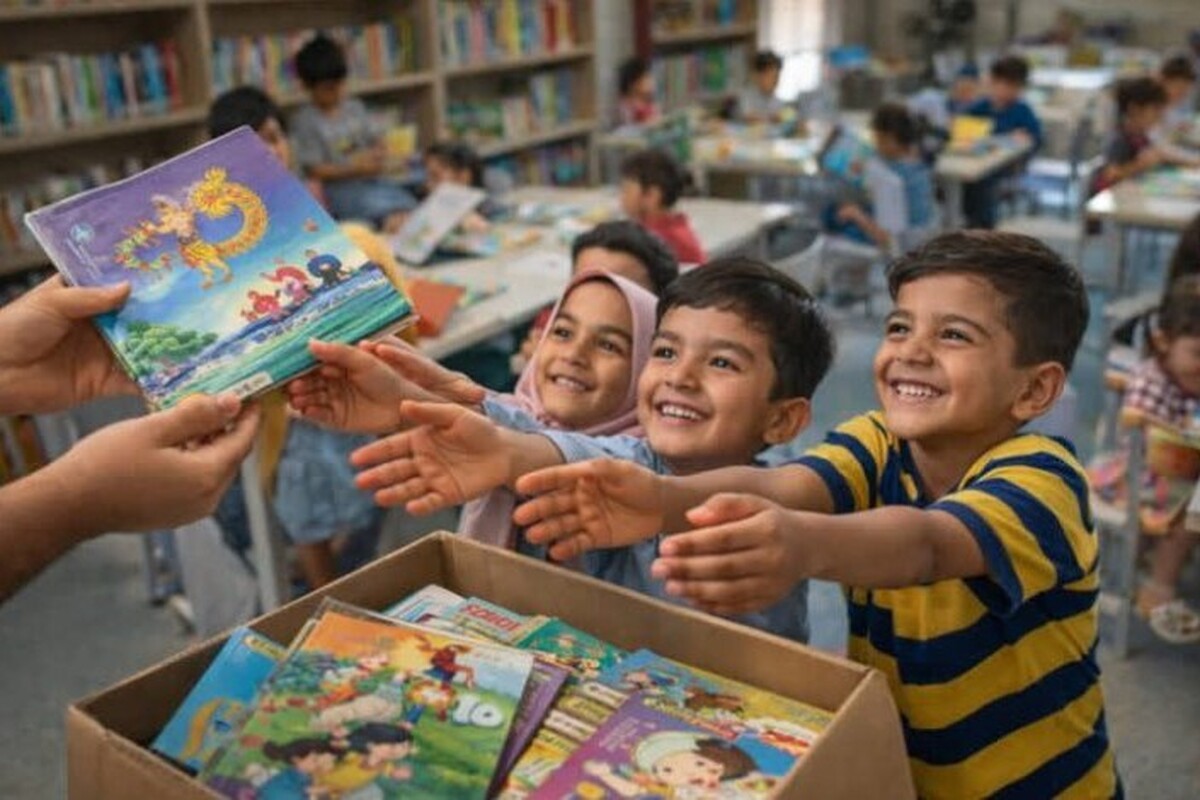 «اهدانش» پویش بزرگ اهدای کتاب کودک و تجهیزات به کتابخانه‌های عمومی استان آغاز شد + جزئیات