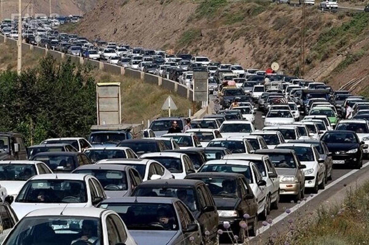 ترافیک سنگین در محور&zwnj;های شمالی | جاده چالوس یک&zwnj;طرفه شد (۸ فروردین ۱۴۰۵)