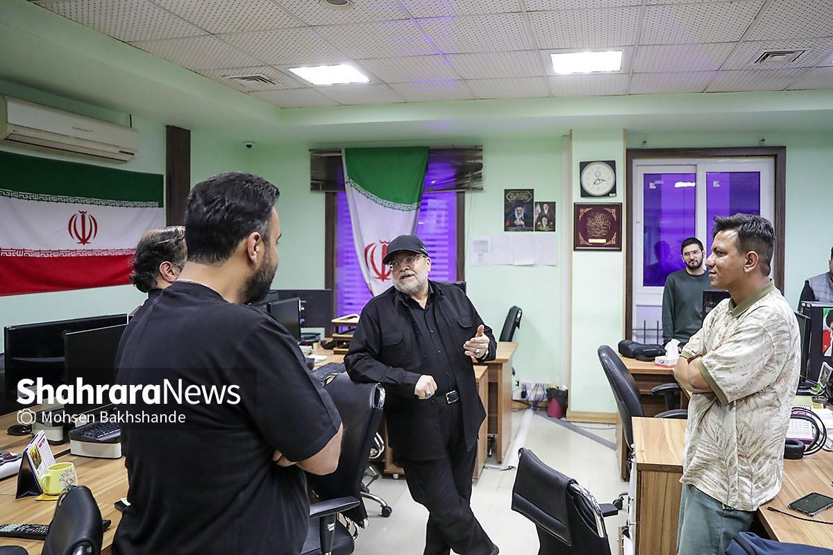 بازدید سرزده شهردار مشهد مقدس از موسسه فرهنگی شهرآرا + فیلم
