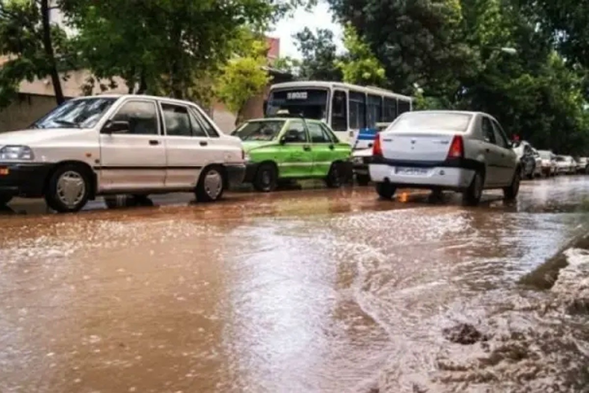 ویدیو | بارش باران شدید و جاری شدن سیل در روستاهای خراسان&zwnj;شمالی