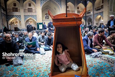 گزارش تصویری | مراسم چهلمین روز شهادت وزیر اطلاعات دولت چهاردهم در حرم مطهر رضوی برگزار شد (۱۰ اردیبهشت ۱۴۰۵)