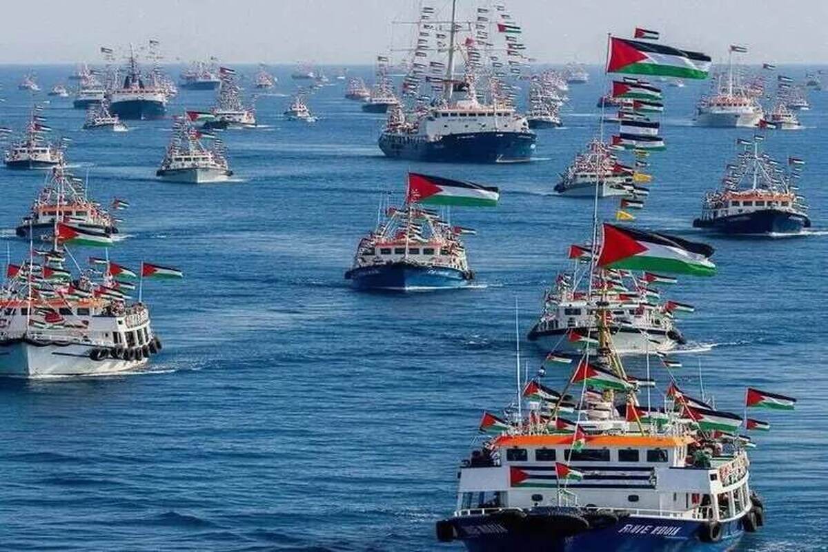 ۱۱ کشور در بیانیه&zwnj;ای مشترک حملات رژیم صهیونیستی به ناوگان صمود را محکوم کردند