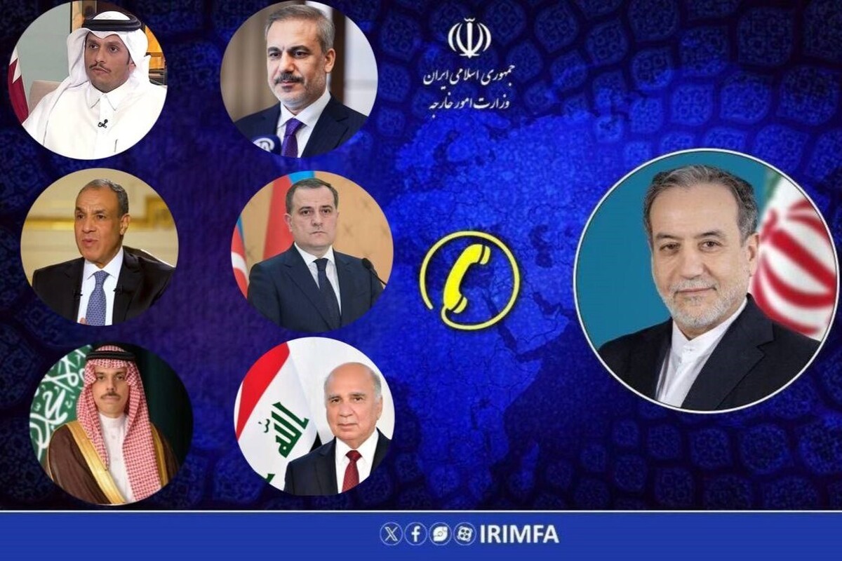 گفت&zwnj;و&zwnj;گو&zwnj;های عراقچی با همتایان منطقه&zwnj;ای درباره آخرین ابتکارات ایران جهت پایان جنگ