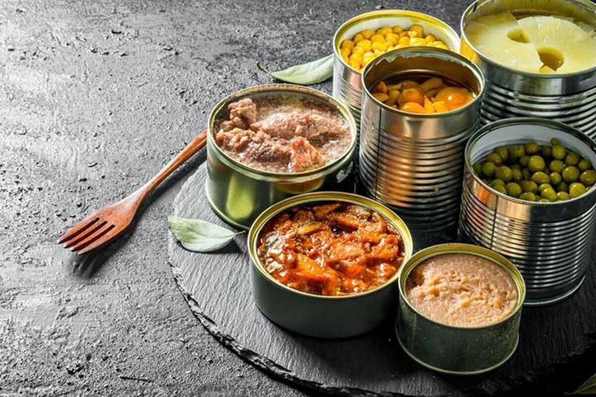 توصیه های بهداشتی در مصرف غذاهای کنسرو شده