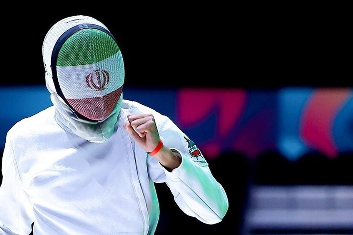 کسب مدال برنز مسابقات کشوری توسط بانوی شمشیرباز مشهدی، برای اولین بار