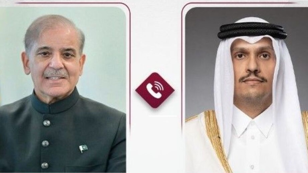 گفت&zwnj;وگوی تلفنی نخست وزیر پاکستان و وزیر امور خارجه قطر