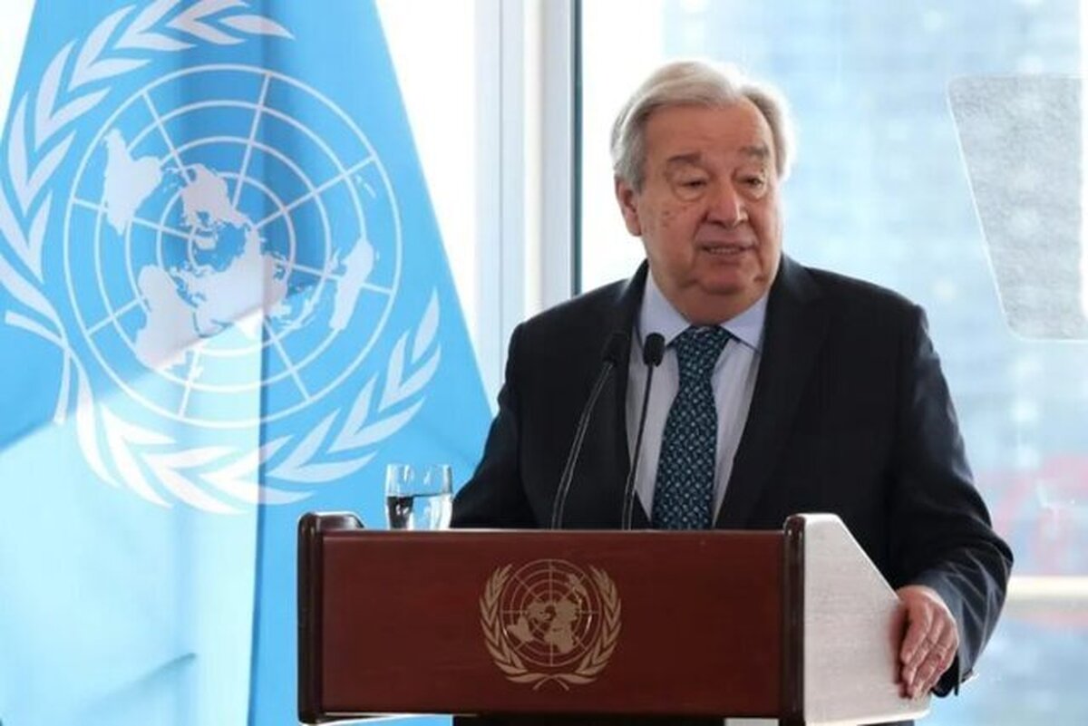 دبیر کل سازمان ملل متحد: ایران و آمریکا تنگه هرمز را باز نگه‌دارند