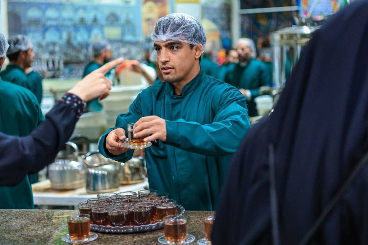 حضور اعضای تیم ملی کشتی آزاد در حرم مطهر رضوی + عکس حضور اعضای تیم ملی کشتی آزاد در حرم مطهر رضوی + عکس